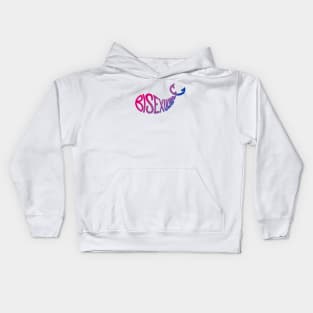 Bisexuwhale Kids Hoodie